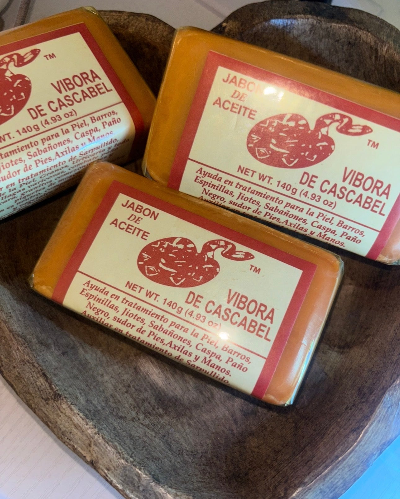 Víbora de Cascabel Oil Soap 140g bar