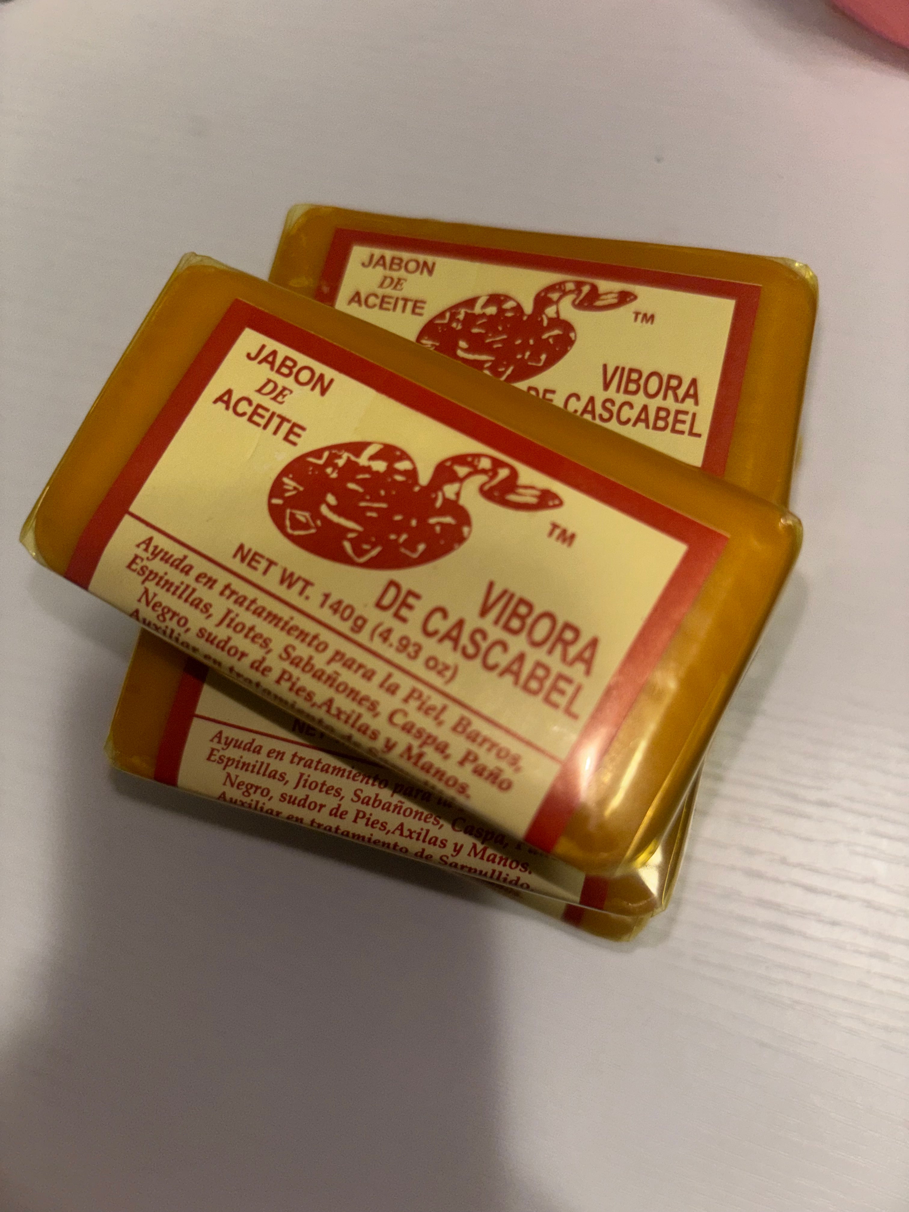 Víbora de Cascabel Oil Soap 140g bar