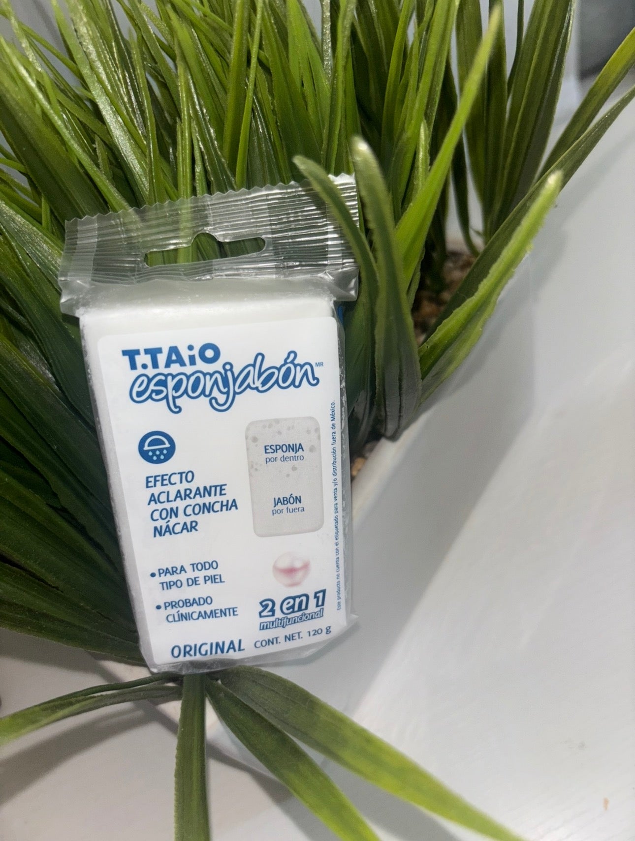 T.TAIO Esponjabón 2-in-1 Brightening Soap Bars (Variety: Pearl, Charcoal, and More 2x$10.00 or $6.00 each