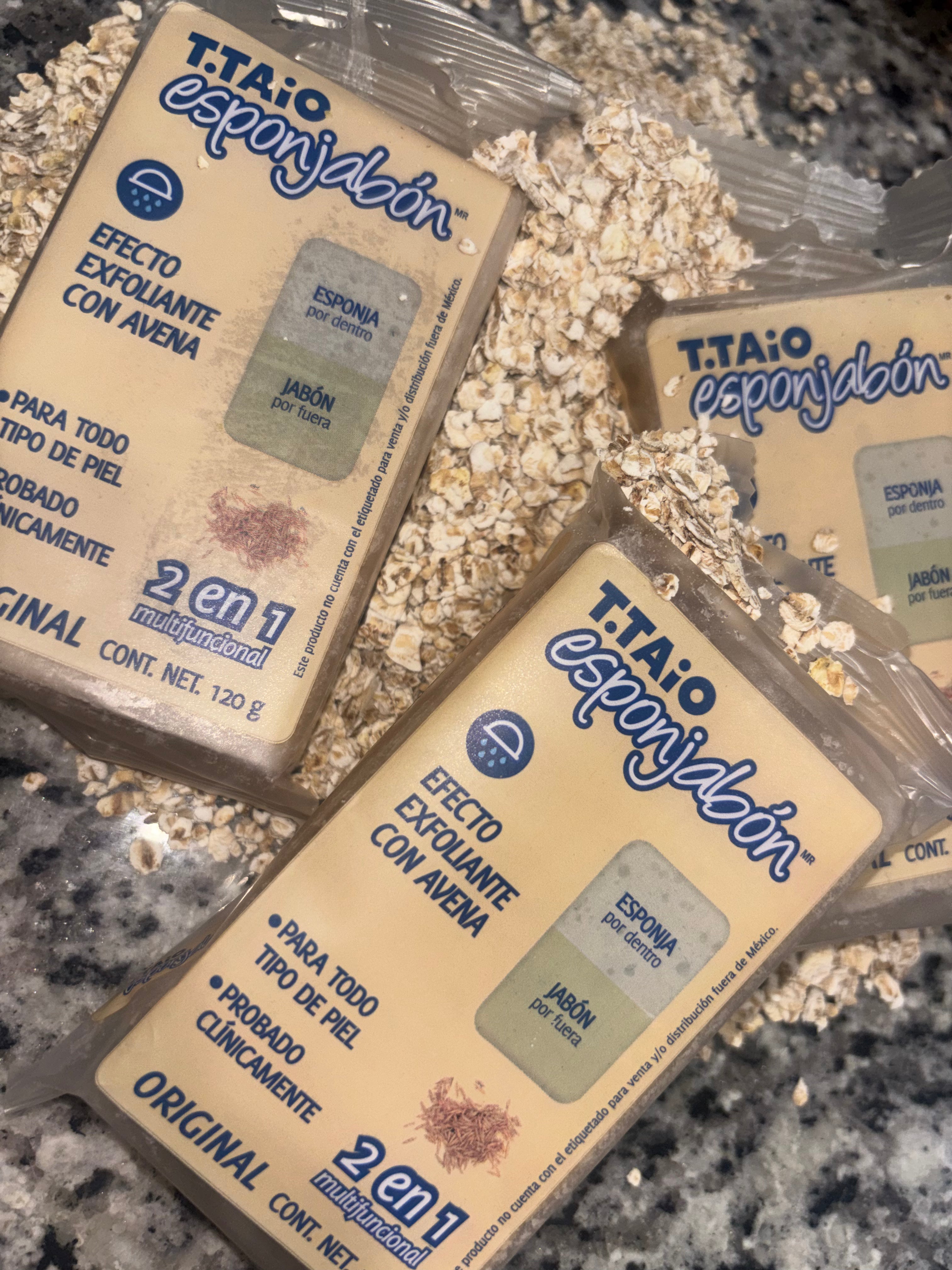 T.TAiO Esponjabón Con Avena (With Oats)