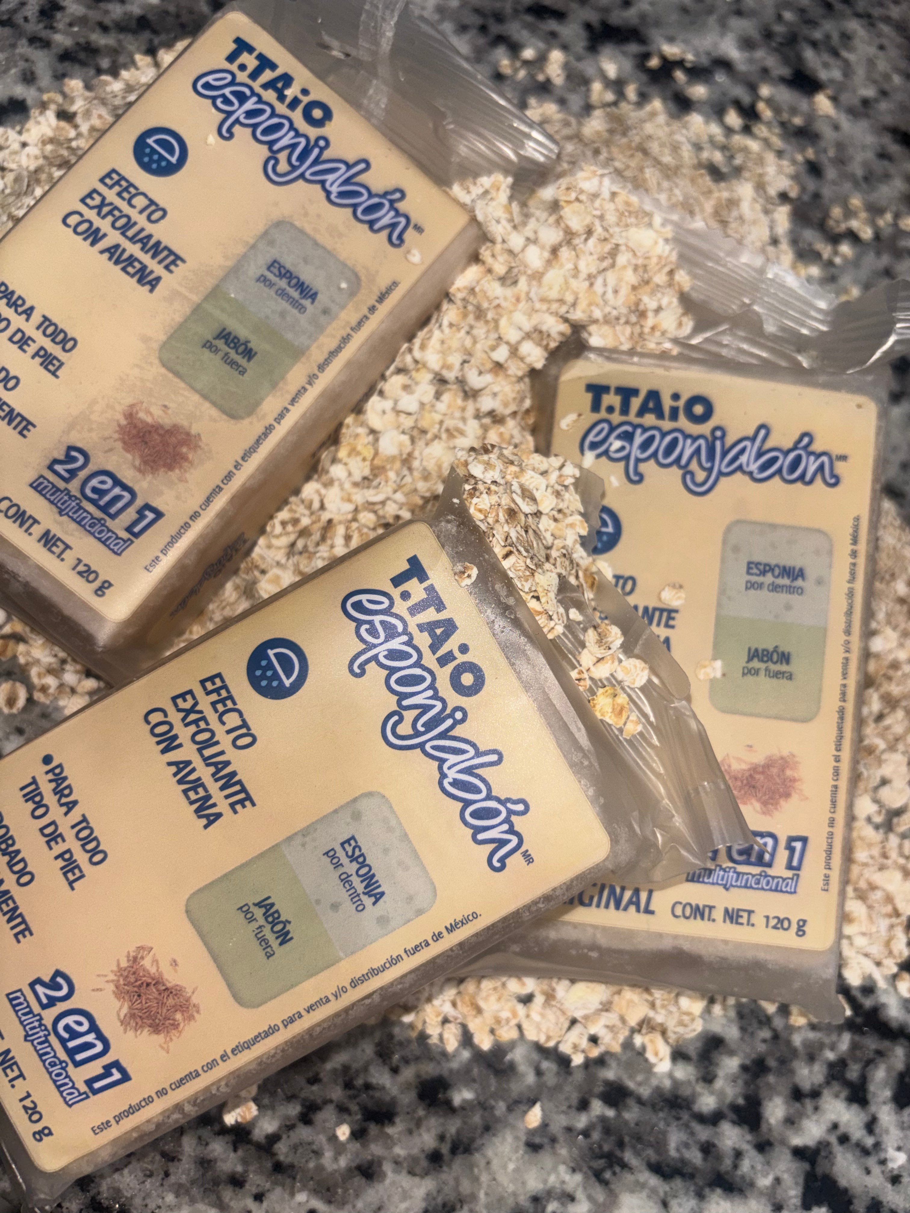 T.TAiO Esponjabón Con Avena (With Oats)